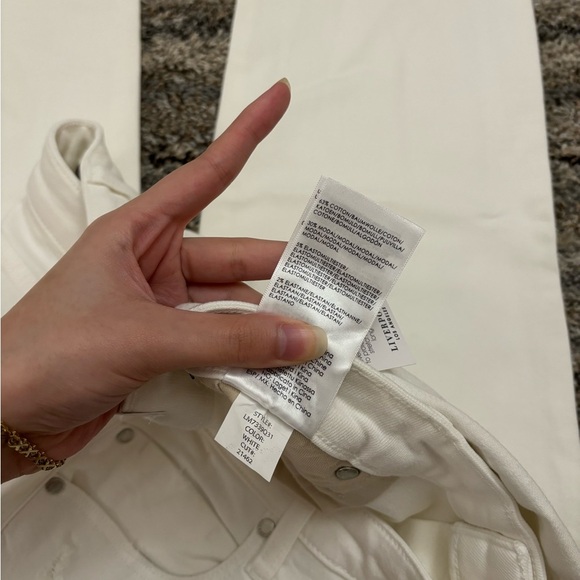 Liverpool Cropped Straight Leg Jeans Sz 16/33 NWT | Liverpool Straight Leg Jeans - Picture 9 of 12